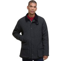 Barbour Mens Bedale Wool Jacket - Dark Grey Marl - L