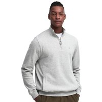 Barbour Mens Beckhill Half-Zip Sweatshirt - Grey Marl - XL