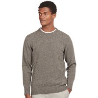 Barbour Mens Tisbury Crew Neck Jumper - Fog - 2XL