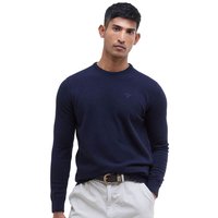 Barbour Mens Lambswool Crew Neck Sweater - Navy - 2XL