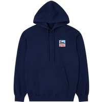 Edwin Mens Sunset On Fuji San Hoodie - Maritime Blue - M