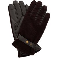 Barbour Nelson Leather Gloves - Brown - L