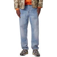 Carhartt WIP Mens Newel Pant - Blue (Light Used Wash) - 28