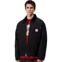 Carhartt WIP Mens OG Detroit Jacket - Black (Stone Canvas) - L