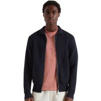 Farah Mens Geller Full Zip Cardigan - True Navy - S