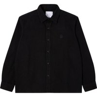 Edwin Mens Sebastian LS Shirt - Black - S