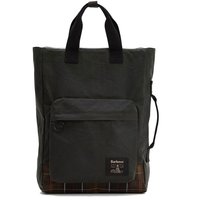 Barbour Field Waxed Backpack - Sage - One