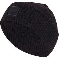 adidas Sportswear Mens Wide Cuff Beanie - Black - One