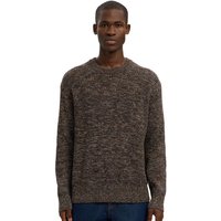 Selected Homme Mens Tilum Cotton Knitted Pullover - Demitasse - M