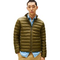 Tommy Hilfiger Mens Packable Water Repellent Jacket - Huntsman Green - S
