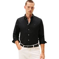 Tommy Hilfiger Mens TH Flex Regular Fit Flannel Shirt - Black - XL