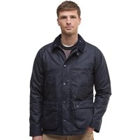Barbour Mens Ambleside Waxed Jacket - Navy/Tartan - L