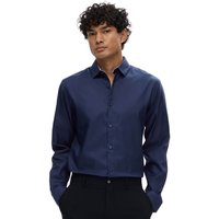 Selected Homme Mens New-Mark Slim Fit Shirt - Navy Blazer - M