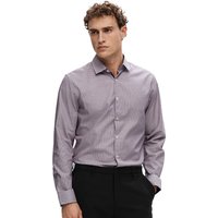Selected Homme Mens New-Mark Slim Fit Shirt - White/Red - M