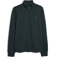 Farah Mens Harry 1/4 Zip Sweater - Pine - L