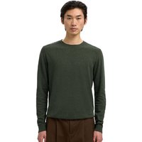 Selected Homme Mens Berg Long Sleeve Knitted Jumper - Forest Night - L