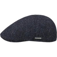 Stetson Texas Wool Herringbone Cap - Navy - XL