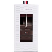 Tommy Hilfiger Mens Denton Leather Belt Gift Box - Coffee Bean - 110