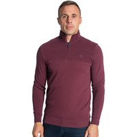 Tommy Bowe XV Kings Clothing Mens Narbonne 1/4 Zip Sweater - Plummed - XL