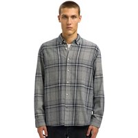Selected Homme Mens Noah Mix Bdwn Check Shirt - Sky Captain - L
