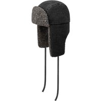 Stetson Bomber Denim Garage Aviator Hat - Black - L