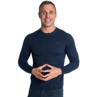 Tommy Bowe XV Kings Clothing Mens Bulldozer Crew Neck Knit Sweater - Admiral - 2XL
