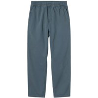 Carhartt WIP Mens Flint Pant - Office Blue (Garment Dyed) - XS