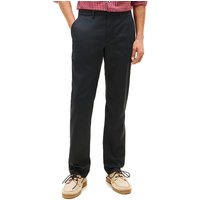 Tommy Hilfiger Mens Denton Textured Print Straight Leg Trousers - Navy Blue - 30W x 30L