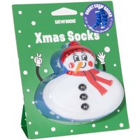 Eat My Socks Xmas Snowman Socks - One