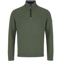 Benetti Mens Walter 1/4 Zip Sweater - Forest - 3XL
