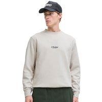 Jack And Jones Mens Soho Printed Sweatshirt - Moonbeam - S