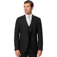 Benetti Mens Carnaby Lester Fit Suit Jacket - Black - 38L