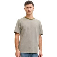 Jack And Jones Mens Alves Regular Fit Round Neck T-Shirt - Martini Olive - XL