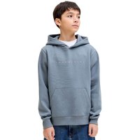 Jack And Jones Boys Star Long Sleeve Hoodie - Blue Mirage - 12