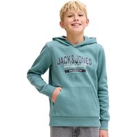 Jack And Jones Boys Logo Hoodie - Mineral Blue - 12