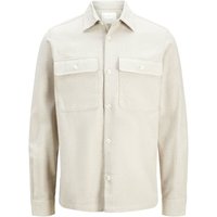 Jack And Jones Boys Raymond Solid Overshirt - Summer Sand - 8