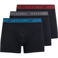 Jack And Jones Boys Waistband 3-Pack Trunks - Asphalt - 12