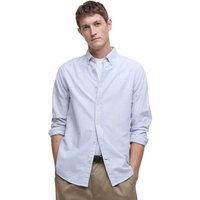 Barbour Mens Striped Oxtown Tailored Shirt - Navy - L