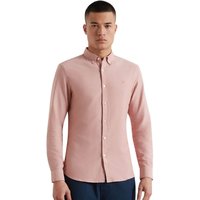 Farah Mens Brewer Slim Fit Oxford Shirt - Coral Reef - L