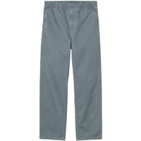 Carhartt WIP Mens Flint Pants - Cozy Blue (Garment Dyed) - XS