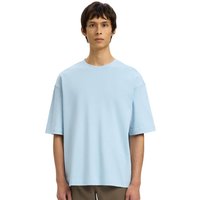 Selected Homme Mens Relaxed Fit Aspen Interlock O-Neck T-Shirt - Skyway - M