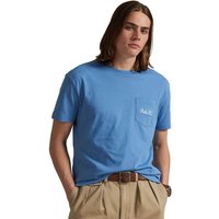 Polo Ralph Lauren Mens Custom Slim Fit Polo Bear Jersey T-Shirt - Hatteras Blue - XL