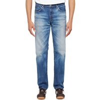 Edwin Mens Regular Tapered Jeans - Mid Dark Used Blue - 30W x 30L