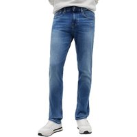 Tommy Jeans Mens Scanton Distressed Slim Jeans - Denim Medium - 34W X 34L
