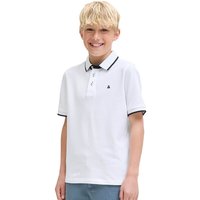 Jack And Jones Boys Paulos Polo Shirt - White - 8