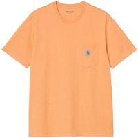 Carhartt WIP Mens Pocket T-Shirt - Gentle Orange - S