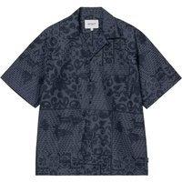 Carhartt WIP Mens S/S Vestige Shirt - Vestige/Blue - M