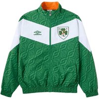 Umbro 17-3 2026 Adults Full-Zip Football Track Jacket - Green - L