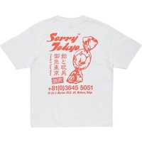 Edwin Mens Sorry Tokyo T-Shirt - White - L