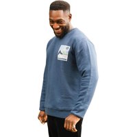 Bleubird Mens Waypoint Crew Sweatshirt - Navy - XL